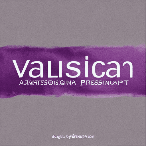 AI generated: Create a stunning logo in shades of purple that incorporates the text 'Valeria Amestica Clinical Psy...
