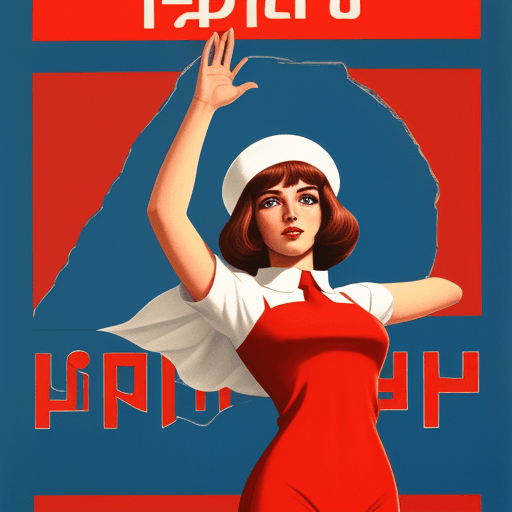 AI generated: USSR style
