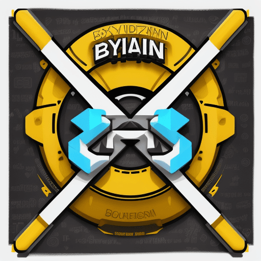 AI generated: design python code logo in a modern way cool in biarritz mode style