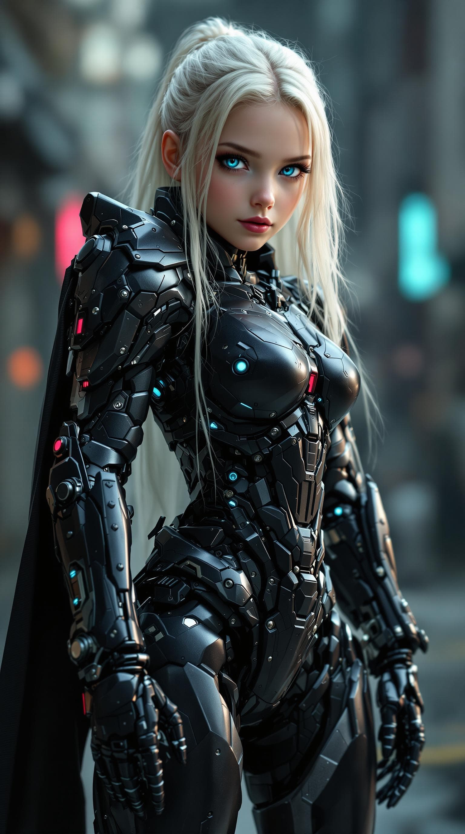 AI generated: a professional photo of a exceptionally of the most beautiful girl in the world, (age 7) (futuristic...