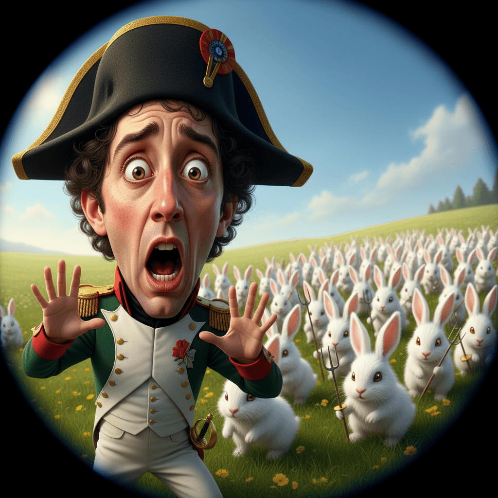 AI generated: 16:9 aspect ratio, cinematic photo, photorealistic caricature style, photorealistic render, incredib...