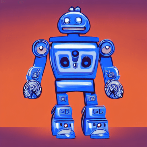 AI generated: funny robot with aslot machine torso. fantasy. promotional art for a video game on steam