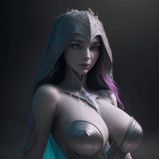 AI generated: shy enchanted woman, 8k image, sharp focus, perfect symmetry, sharp focus, insanely detailed and int...