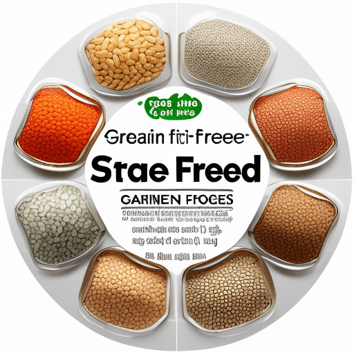 AI generated: Grain-free staple food package
