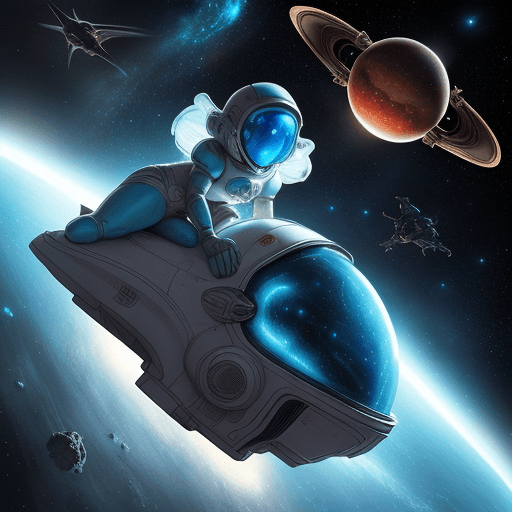AI generated: Boris Vallejo style picture , astrounaut take helmet , cinematic lighting, very realistic  atmospher...