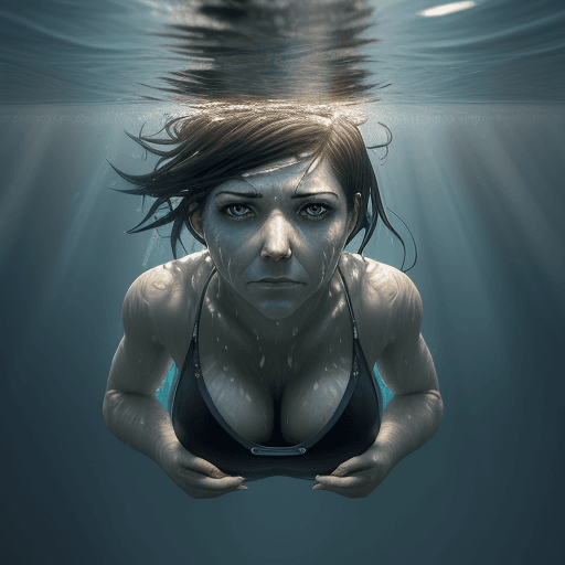 AI generated: Photo of a ultra realistic Generate me Generate me an entrepreneur who is submerged by money problem...