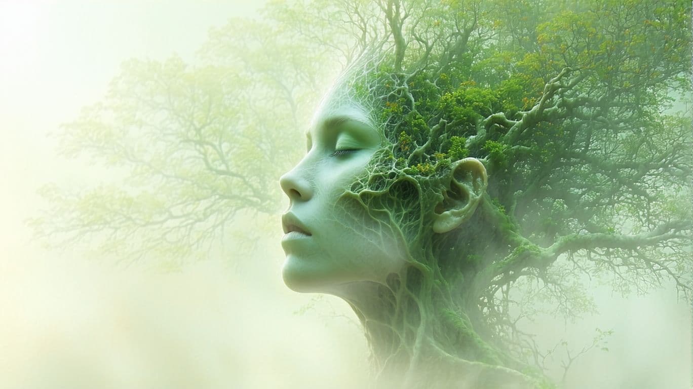AI generated: In a world where nature spirits pro the balance of life, hy s an ancient foreshat forgotten by her v...