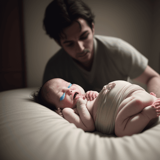 AI generated: birth photography,cinematic