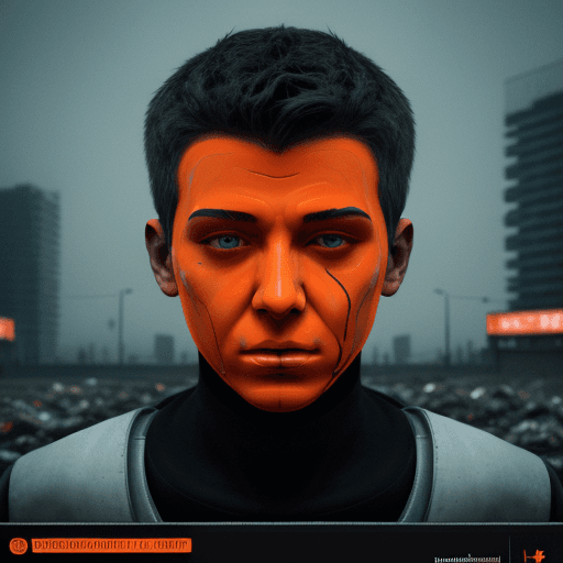 AI generated: Digital portrait animation, Social media apps, Reactions, Depressions, Robots, Fastfood, Fire, Burn,...