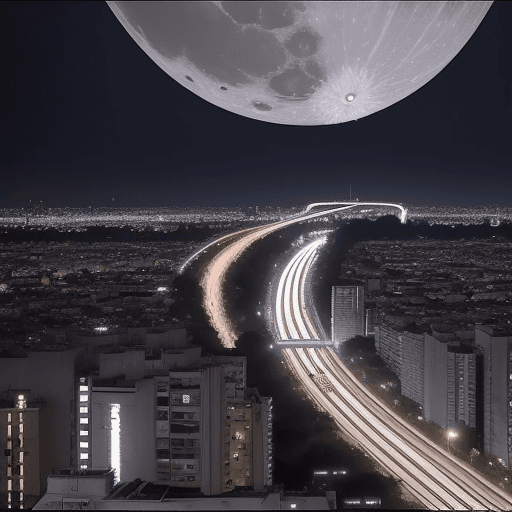 AI generated: Video De Luna Bella Metro Ciudad De México, video luna bella metro 2024 x