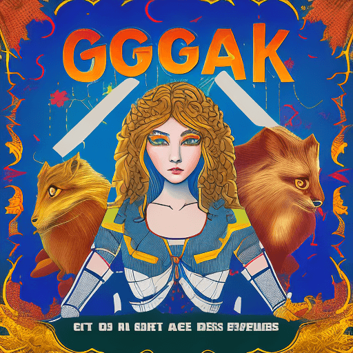 AI generated: graphics for a channel named "Go Ask Alice".  