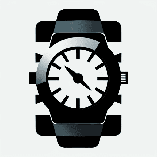 AI generated: Watch icon style vector  