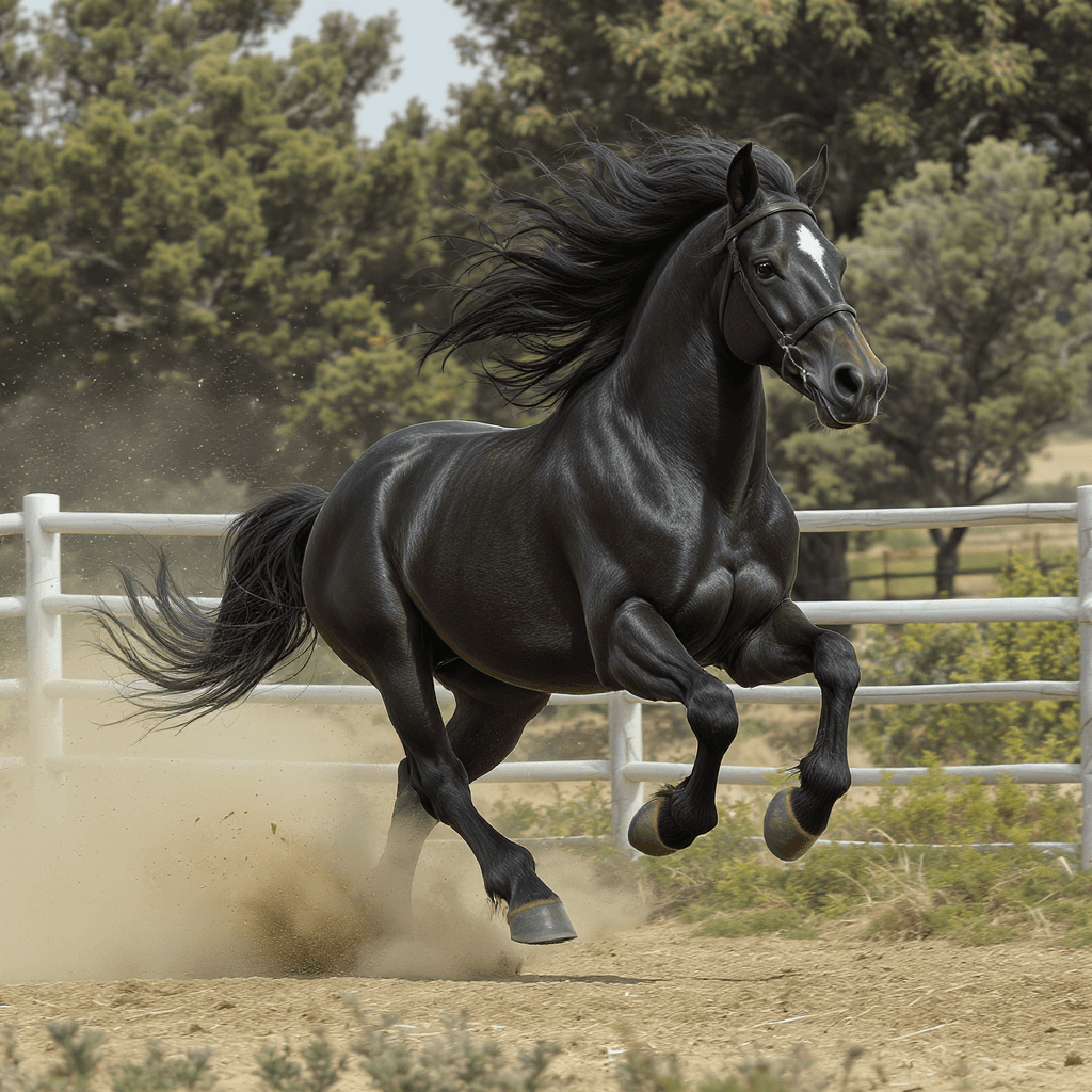 AI generated: Centaur running 