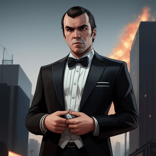 AI generated: a picture in the style of a gta 5 poster game, GTA V,  Grand Theft Auto 5 poster,  16k, UHD, HDR, so...