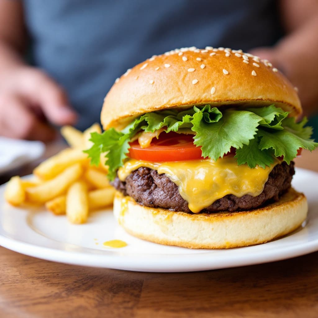 AI generated: Burger 