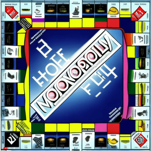 AI generated: Monopoly prison field