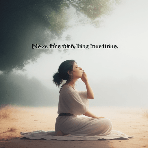 AI generated:  Never rush an emotion; everything in life has a rhythm, it is the pauses and silences that speak th...