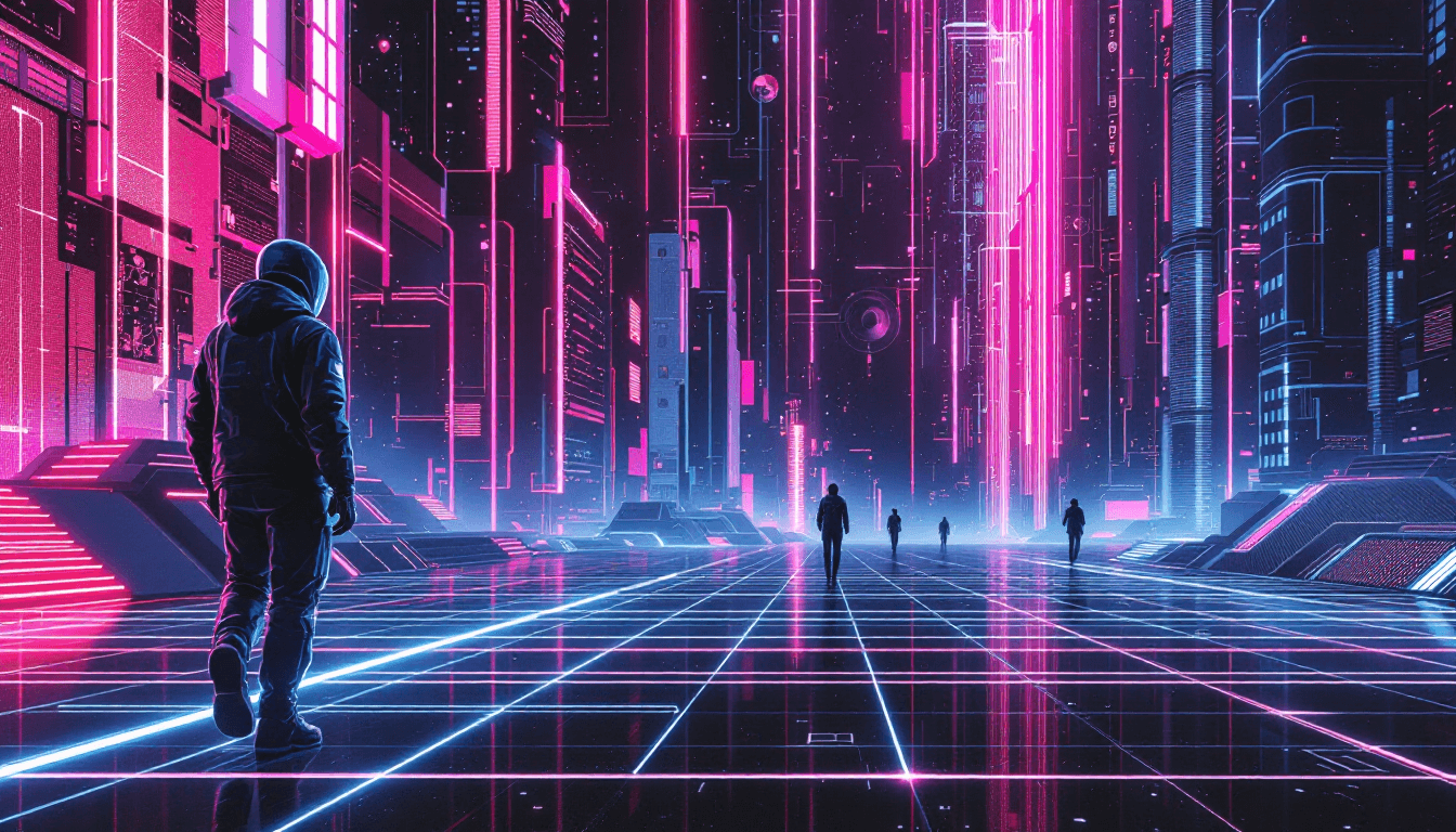 AI generated: In the style of Stuart Immonen, a random strange image of a futuristic scenario in the style of Futu...