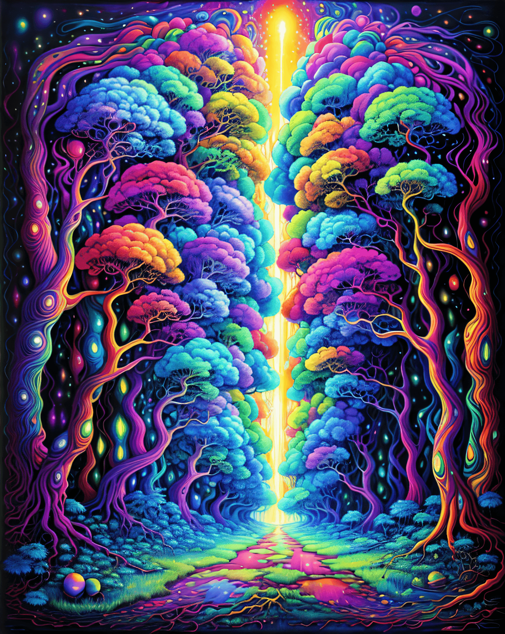 AI generated: masterpiece, beautiful psychedelic entropy PsyAI