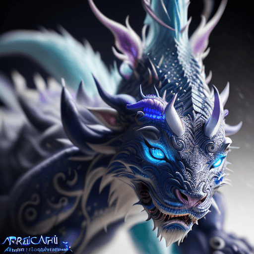 AI generated: Primal Beast, Miki Asai Macro photography, close-up, hyper detailed, trending on artstation, sharp f...