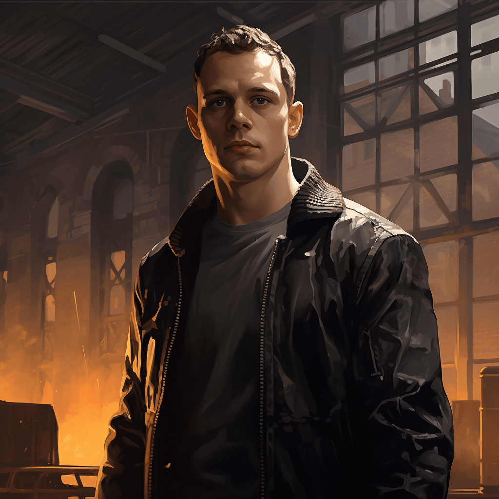 AI generated: detroit being human, markus