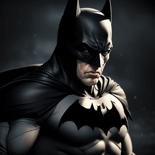 AI generated:  batman champion of UFC, 4 k,ultra HD 