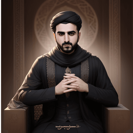 AI generated: یک دختر جنگجو با زره باستانی و اسلحه اساطیری با صورتی ارایش کرده و لب های درشت چشمانی آبی و همانند ب...