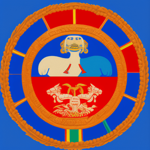 AI generated: logotipo:
personas bailando danzas peruanas
bandera de peru
lineas de nazca, machu picchu
cajon , qu...