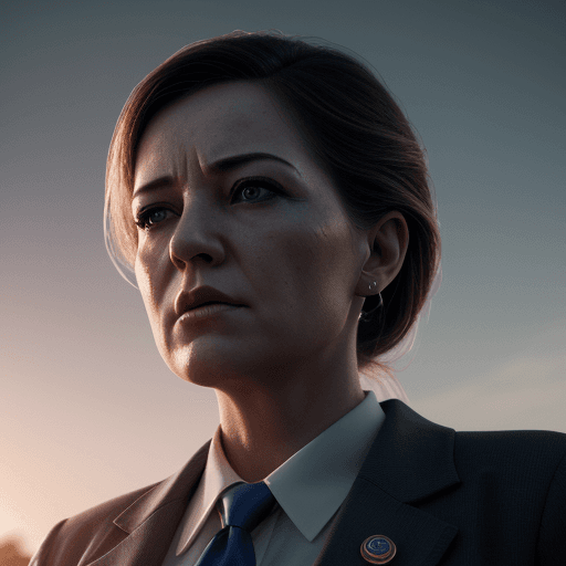 AI generated: Photo of a ultra realistic 
woman who was a congressman and now wants to be president of the nation,...