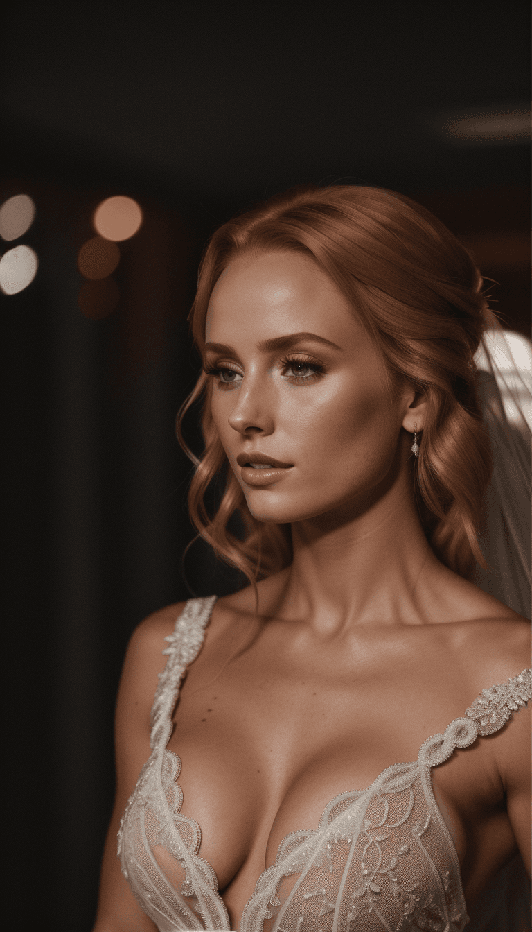 AI generated: Evening, flash photo, mid photo, hi res, intricate [Madelaine Petsch: Leanna Bartlett: 0.6], lonely,...