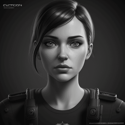 AI generated: adult Cartoon portrait. 
,Octane rendering complex artwork, trending at art station, symmetrical art...