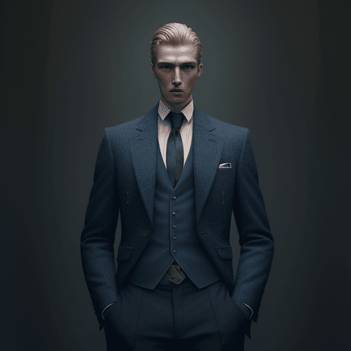 AI generated: High resolution photography a man stands with his head down in some tall corn, in the style of fashi...
