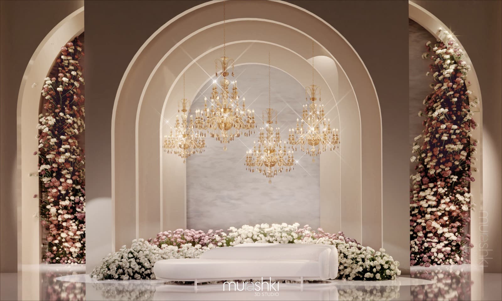 AI generated: change the flowers to yellow. cinematic lighting
