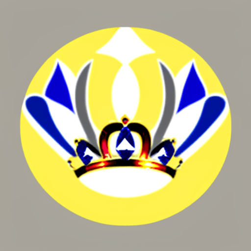 AI generated: logo for a business. Logo should be a duchess tiara made with diamonds. Logo should have two "D"s in...