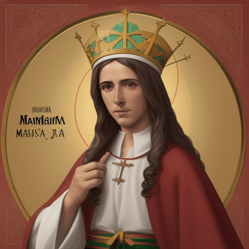 AI generated: Santa Marianita de Jesús, personaje historico


