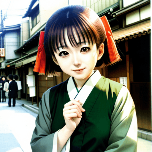 AI generated: Nino nakano