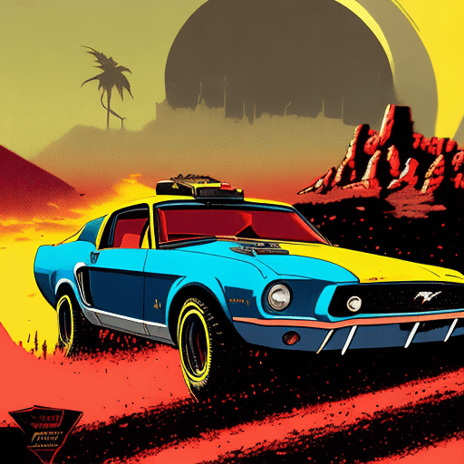 AI generated: A retro Horror Comic style poster, of a post apocalyptic universe, in a prehistoric theme setting, i...