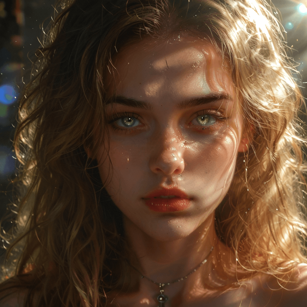 AI generated: chiaroscuro lighting, analog color film photograph, 50mm F1.2L lens (shallow:1.2) depth of field, cl...