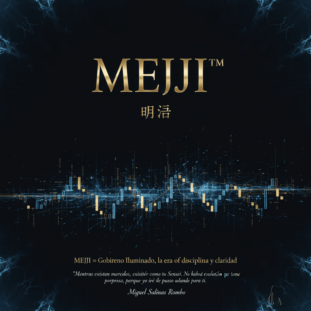 AI generated: 

🎨 Prompt Portada MEIJI™

"Diseña una portada editorial solemne y moderna para un manual de tr...