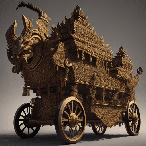 AI generated: Imagine a spellbinding 3D-enhanced scene brimming with drama and mystique, emphasizing the pivotal e...