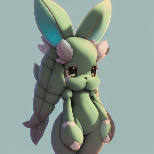 AI generated: lopunny humanoid 