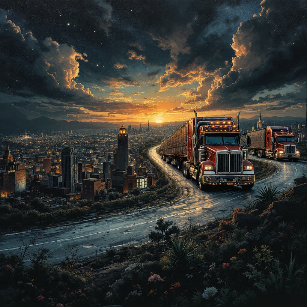 AI generated: EL TRANSPORTADOR