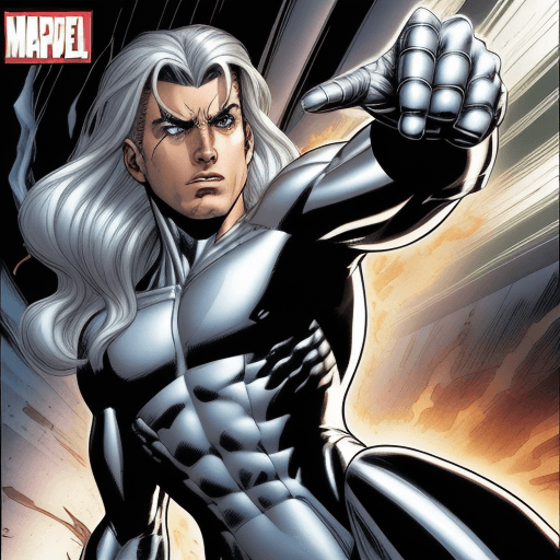 AI generated: Marvel comics Silver Streak
