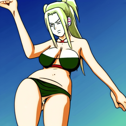 AI generated: Tsunade sexy