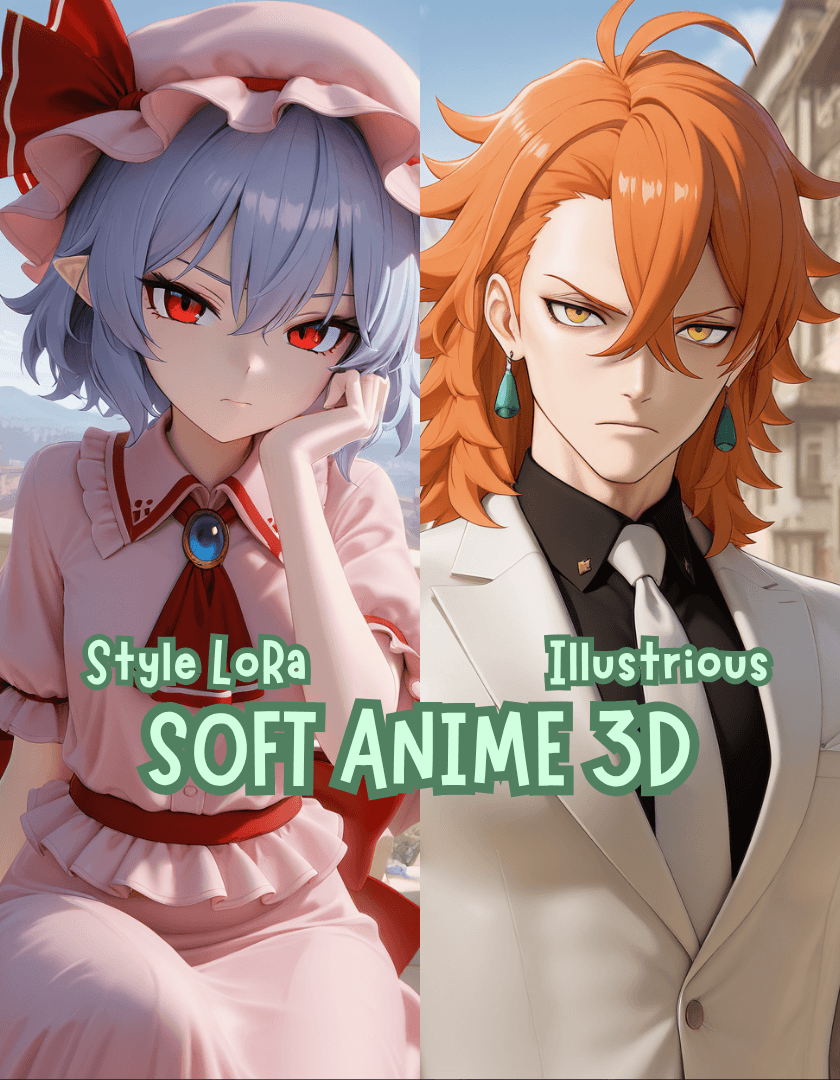 Soft Anime 3D Style | Mexes - Image 1