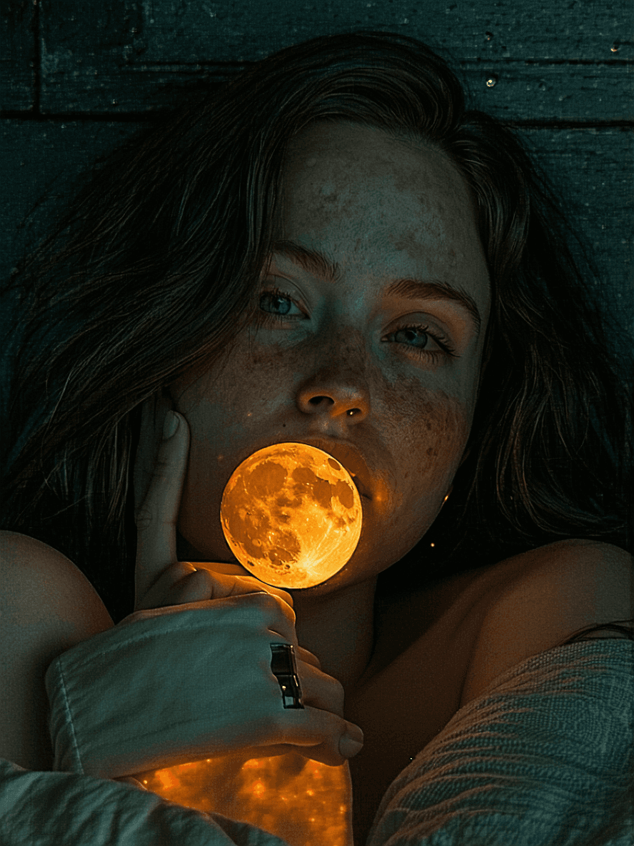 AI generated: That morning, she wouldn't wake up, never did again. The heat inside her disappeared. It was steel b...