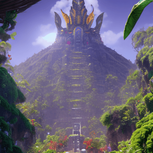 AI generated: Azteca god, lighting, trending on artstation, 4k, hyper realistic, focused, extreme details, unreal ...