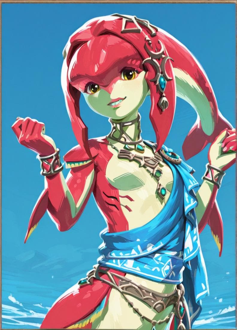 Breath of the Wild Artwork Style - Illustrious