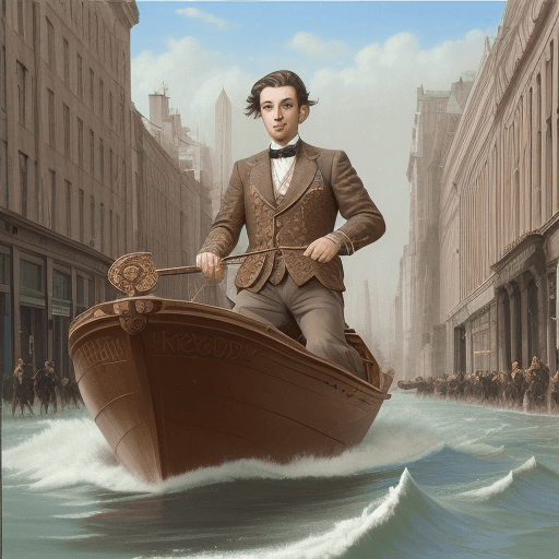 AI generated: a ross in the boad
