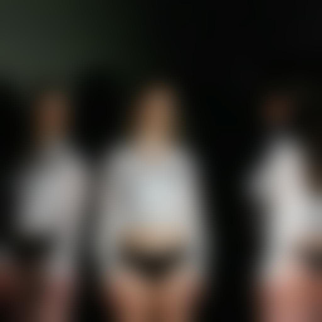 AI generated: Female prisoners wearing High waisted Briefs with Shirt in cinematic Photo 